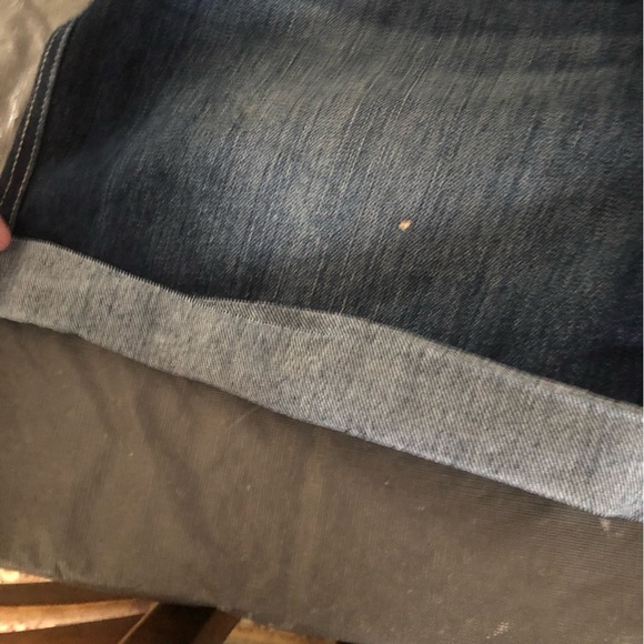 Brooke shortie . Revolution size 32 Denim Shorts- cuffed . Like new - Picture 2 of 10